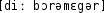 Grafik mit phonetischer Transkription des Belegs