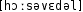 Grafik mit phonetischer Transkription des Belegs
