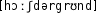 Grafik mit phonetischer Transkription des Belegs