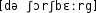 Grafik mit phonetischer Transkription des Belegs