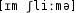 Grafik mit phonetischer Transkription des Belegs