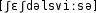 Grafik mit phonetischer Transkription des Belegs