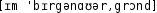 Grafik mit phonetischer Transkription des Belegs