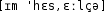 Grafik mit phonetischer Transkription des Belegs