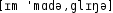 Grafik mit phonetischer Transkription des Belegs