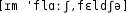 Grafik mit phonetischer Transkription des Belegs