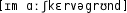 Grafik mit phonetischer Transkription des Belegs