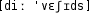 Grafik mit phonetischer Transkription des Belegs