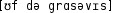 Grafik mit phonetischer Transkription des Belegs
