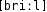 Grafik mit phonetischer Transkription des Belegs