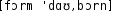 Grafik mit phonetischer Transkription des Belegs