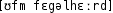 Grafik mit phonetischer Transkription des Belegs
