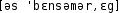 Grafik mit phonetischer Transkription des Belegs