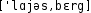 Grafik mit phonetischer Transkription des Belegs