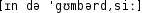 Grafik mit phonetischer Transkription des Belegs