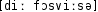 Grafik mit phonetischer Transkription des Belegs