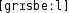 Grafik mit phonetischer Transkription des Belegs