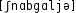 Grafik mit phonetischer Transkription des Belegs
