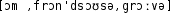 Grafik mit phonetischer Transkription des Belegs