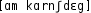 Grafik mit phonetischer Transkription des Belegs