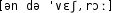 Grafik mit phonetischer Transkription des Belegs