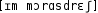 Grafik mit phonetischer Transkription des Belegs
