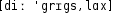Grafik mit phonetischer Transkription des Belegs