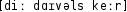 Grafik mit phonetischer Transkription des Belegs