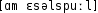 Grafik mit phonetischer Transkription des Belegs