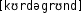 Grafik mit phonetischer Transkription des Belegs