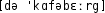 Grafik mit phonetischer Transkription des Belegs