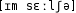 Grafik mit phonetischer Transkription des Belegs