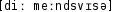Grafik mit phonetischer Transkription des Belegs