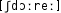 Grafik mit phonetischer Transkription des Belegs