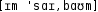 Grafik mit phonetischer Transkription des Belegs