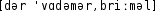 Grafik mit phonetischer Transkription des Belegs