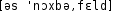 Grafik mit phonetischer Transkription des Belegs