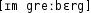 Grafik mit phonetischer Transkription des Belegs