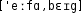 Grafik mit phonetischer Transkription des Belegs