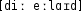 Grafik mit phonetischer Transkription des Belegs