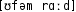 Grafik mit phonetischer Transkription des Belegs