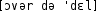 Grafik mit phonetischer Transkription des Belegs