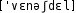 Grafik mit phonetischer Transkription des Belegs