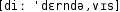 Grafik mit phonetischer Transkription des Belegs