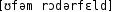 Grafik mit phonetischer Transkription des Belegs
