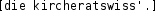 Grafik mit phonetischer Transkription des Belegs