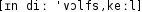 Grafik mit phonetischer Transkription des Belegs