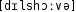 Grafik mit phonetischer Transkription des Belegs
