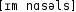 Grafik mit phonetischer Transkription des Belegs
