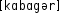 Grafik mit phonetischer Transkription des Belegs
